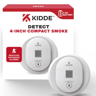 DETECTOR DE HUMO KIDDE AUTÓNOMO COMPACTO DE BATERIA AA (10SDR ) 21031428