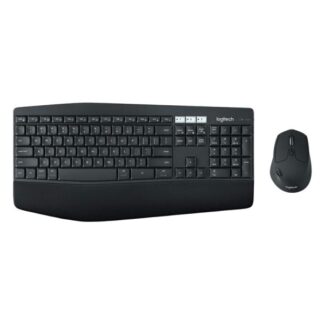 TECLADO Y MOUSE LOGITECH MK850 PERFORMANCE MEMBRANA INALÁMBRICO (BLUETOOTH/ 2.4 GHZ) INGLÉS 920-008219 NEGRO