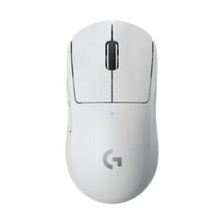 MOUSE GAMING LOGITECH PRO X SUPERLIGHT INALÁMBRICO CON RECEPTOR 25600 DPI 910-005940 BLANCO