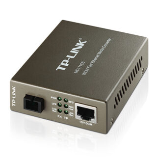 ADAPTADOR TP LINK CONVERTIDOR 10/100 MBPS WDM MEDIA MC111CS UN