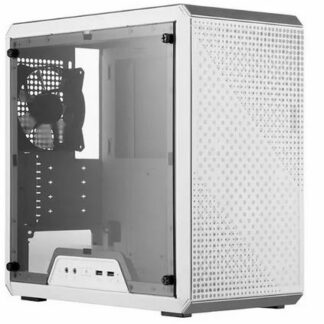 CASE COOLER MASTER MASTERBOX Q300L MINI TOWER VENTILADOR 1 DE 120MM CON PANEL LATERAL ACRÍLICO TRANSPARENTE MCB-Q300L-WANN-S00 BLANCO