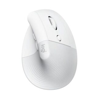 MOUSE LOGITECH  LIFT VERTICAL ERGONOMIC INALÁMBRICO BLUETOOTH + RECEPTOR 4000 DPI 910-006469 BLANCO / GRIS