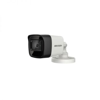 CAMARA MINI BULLET HIKVISION DS-2CE16U1T-ITF(2.8MM) 4K 8 MP EXIR 2.0 CON ALCANCE IR HASTA 30 M IP67 BLANCO