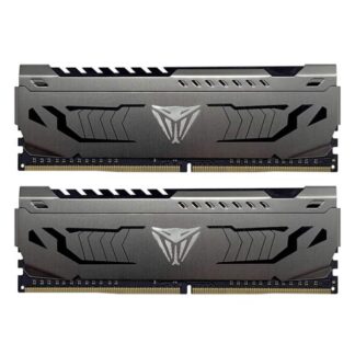 MEMORIA RAM PC 8GB (2×4GB) PATRIOT VIPER 4 STEEL DDR4 3200MHz CL16 1.35V PVS48G320C6K V4S GRIS