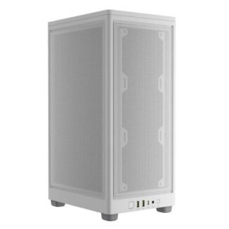 CASE CORSAIR 2000D AIRFLOW MINI TOWER SIN VENTILACIÓN INCLUIDA CON REJILLAS DE ACERO CC-9011245-WW BLANCO