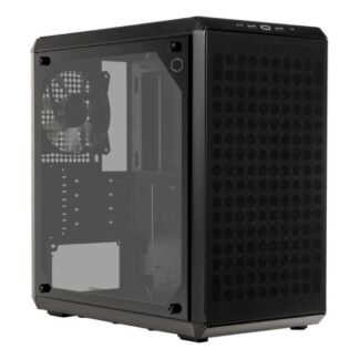 CASE COOLER MASTER Q300L V2 MINI TOWER VENTILADOR 1 DE 120MM CON VIDRIO LATERAL Q300LV2-KGNN-S01 NEGRO