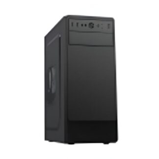 CASE CX31KURA001C H410 ATXMID TOWER SIN VENTILACIÓN INCLUIDA SIN FUENTE DE PODER NEGRO
