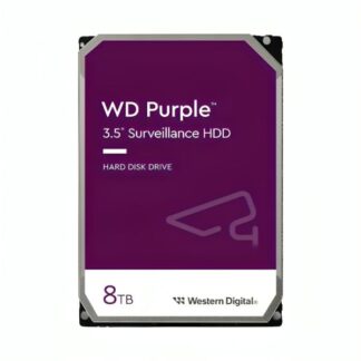 HD INTERNO 8TB WESTERN DIGITAL PURPLE WD85PURZ SATA III 5640 RPM CACHÉ 256 MB / OPTIMIZADO PARA VIDEOVIGILANCIA