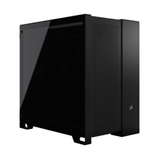 CASE GAMING CORSAIR 6500D AIRFLOW MID TOWER SIN VENTILACIÓN INCLUIDA CON VIDRIO LATERAL Y MALLA FRONTAL CC-9011259-WW NEGRO