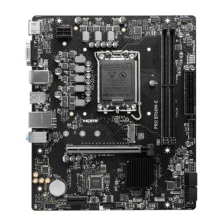 TARJETA MADRE MSI PRO B760M-E DDR5 LGA 1700 M-ATX 911-7D48-048 NEGRO NEGRO