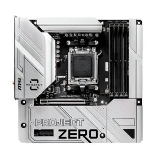TARJETA MADRE MSI B650M PROJECT ZERO MATX DDR5 911-7E09-003 NEGRO / BLANCO