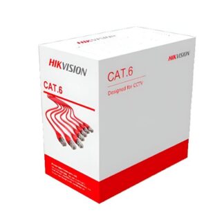 CABLE UTP CAT6 HIKVISION DS-1LN6OUSPE(O-STD) 305 METROS EXTERIOR 307400667 NEGRO