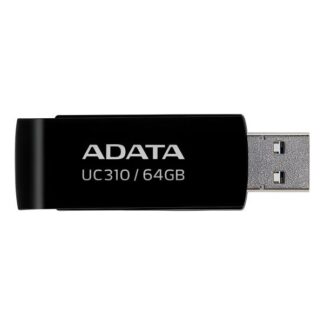 MEMORIA USB 64 ADATA UC310 USB-A 3.2 GEN 1 UC310-64G-RBK NEGRO