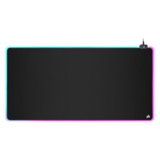 MOUSE PAD GAMING RGB CORSAIR MM700 EXTENDED 93X40CM TELA Y GOMA CH-9417080-WW NEGRO