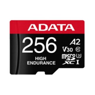 MEMORIA MICRO SDXC 256GB ADATA AUSDX256GUI3V30SHA2-RA1 CLASE 10 100 MB/S 85 MB/S PARA CÁMARAS DE VIGILANCIA, SISTEMAS DE SEGURIDAD Y GRABACIÓN DE VIDEO FULL HD Y 4K