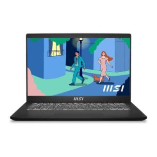 LAPTOP MSI MODERN 14 C7M 14" RYZEN 5 7430U 16GB DDR4 512GB M.2 PCLE SSD WIN 11 HOME ESPAÑOL 9S7-14JK12-290 NEGRO