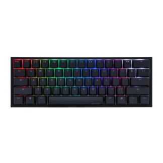 TECLADO GAMING RGB DUCKY ONE 2 PRO MINI MECÁNICO USB-C ESPAÑOL SWITCH CAFÉ DKON2061ST-BESPDAZT2 NEGRO