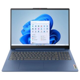 LAPTOP LENOVO IDEAPAD 1I 15IAU7 INGLES 15.6 PULG TOUCH INTEL CORE I5 1235U 8GB RAM DDR4 512GB SSD INTEL UHD GRAPHICS WIN 11 HOME MODO S 82QD00HMUS AZUL