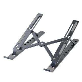 SOPORTE PARA LAPTOP GENIUS G-STAND M250 COMPATIBLE CON LAPTOP CELULAR Y TABLET CON 7 NIVELES AJUSTABLES 31250023400 GRIS
