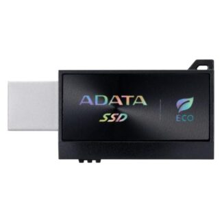 HD SOLIDO EXTERNO 1TB-ADATA SC730 USB 3.2 GEN 2 TIPO C/TIPO A 600 MB/S 600 MB/S SC730-1T-CACTI NEGRO