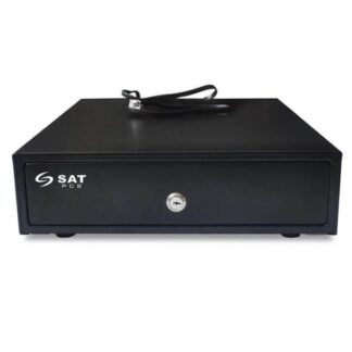 GAVETA DE DINERO PUNTO DE VENTA SAT AMERICA RS100 2643 300 X 360 X 80 MM 4070010000020