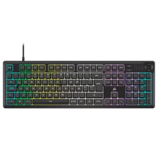 TECLADO GAMING RGB CORSAIR K55 CORE MEMBRANA ALÁMBRICO ESPAÑOL CH-9226C65-SP NEGRO