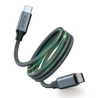 CABLE USB-C A USB-C ORAIMO MAGCABLE 60W 1M MAGNETICO OCD-710CC NEGRO
