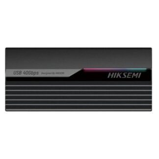 ENCAPSULADOR USB4 TIPO C 40Gbps HIKSEMI HS-HUB-MDS4 GREY M.2 NVMe (2242/2260/2280) NEGRO