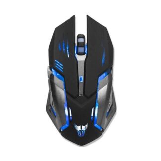 MOUSE GAMING RGB ARGOM COMBAT ALAMBRICO ARG-MS-2040BK Negro-Plateado