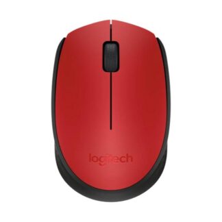 MOUSE LOGITECH M170 INALÁMBRICO 2.4 GHZ 1000 DPI 910-004941 ROJO