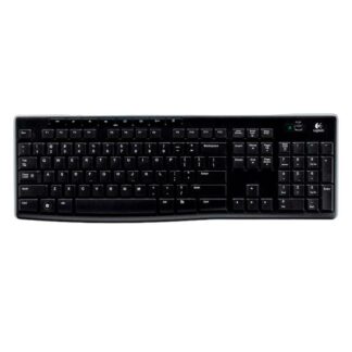 TECLADO LOGITECH K270 INALÁMBRICO CON RECEPTOR ESPAÑOL 920-004426 NEGRO