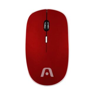 MOUSE ARGOM INALAMBRICO CON RECEPTOR ARG-MS-0031RD Rojo