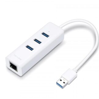 HUB TP LINK USB 3.0 3 PUERTO HUB & GIGABIT ETHERNET UE330