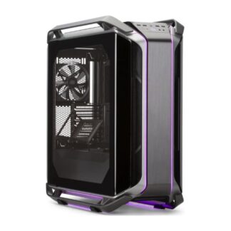 CASE GAMING RGB COOLER MASTER COSMOS C700M FULL TOWER VENTILADORES 4 DE 140MM CON VIDRIO TEMPLADO CURVO LATERAL MCC-C700M-MG5N-S00 NEGRO