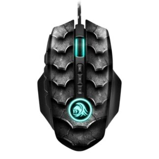MOUSE GAMING RGB SHARKOON DRAKONIA II ALÁMBRICO USB 15000 DPI 4044951020133 NEGRO/GRIS