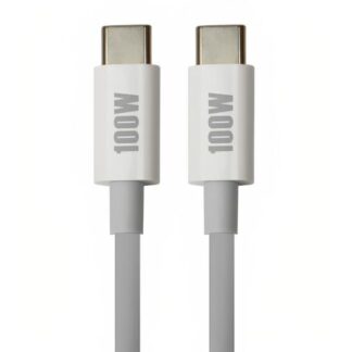 CABLE USB-C A USB-C 3.1 NOVA 100W FAD30818001C 1.8M BLANCO