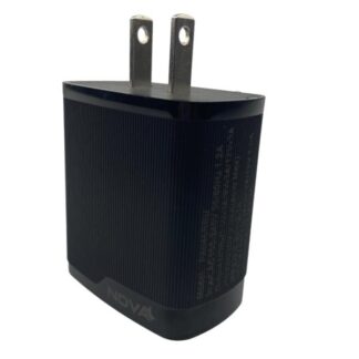 CARGADOR DE PARED NOVA PA046RBU001C 45W 1 PUERTO USB-C Y 1 PUERTO USB-A CARGA RAPIDA NEGRO