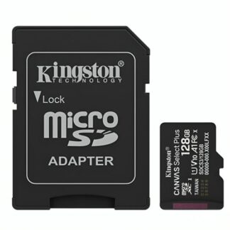 MEMORIA MICRO SDXC 128GB KINGSTON SDCS3/128GB CLASE 10 150MB/S PARA DISPOSITIVOS Y CAMARAS ANDROID