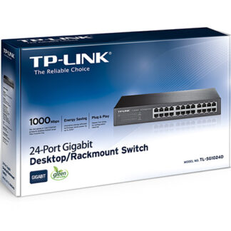 SWITCH TP LINK TL 24 PORT 10/100/1000 TL-SG1024D