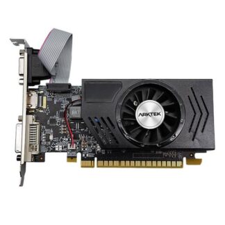 TARJETA DE VIDEO ARKTEK GEFORCE GT730 2GB 128BIT DDR3 700 MHZ AKN730D3S2GL1 NEGRO