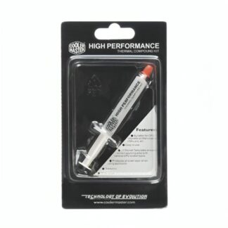 PASTA TÉRMICA  COOLER MASTER HIGH PERFORMANCE HTK 002 0.8W/M K CPU/GPU NF NA HTK-002-U1 BLANCO