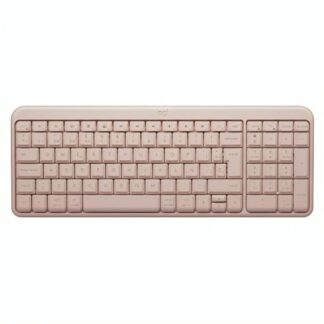 TECLADO LOGITECH K250 COMPACT MEMBRANA INALAMBRICO BLUETOOTH ESPAÑOL 920-013447 ROSADO