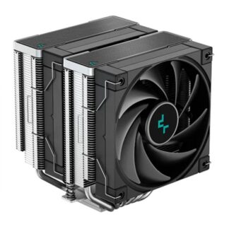 ENFRIAMIENTO DE AIRE DEEPCOOL AK620 LGA2066/AM5 2X120MM FDB R-AK620-BKNNMT-G NEGRO