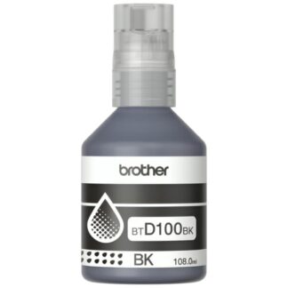 TINTA BROTHER BTD100BKMEX INKJET UHY PARA MINI21TH COLOR NEGRO