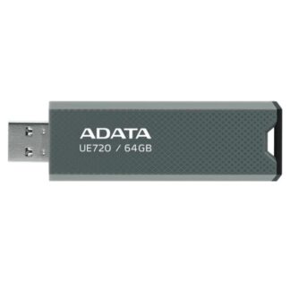 MEMORIA USB 64GB ADATA UE720 USB-A 3.2 GEN 2 UE720-64G-CGY/BK GRIS