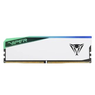 MEMORIA RAM PC 16GB PATRIOT VIPER ELITE 5 RGB DDR5 6000MHZ CL30 1.35V PVER516G60C30W BLANCO