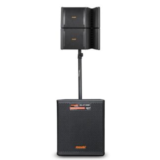 PARLANTE MOONKI MS-HF10000 900W ALAMBRICO CON SUBWOOFER NEGRO