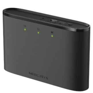 ROUTER PORTÁTIL MERCUSYS MT110 4G 2.4GHZ 150 MBPS HASTA 10 USUARIOS NEGRO
