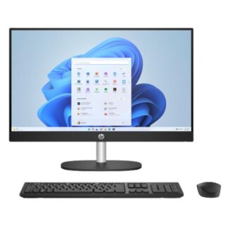 COMPUTADORA HP ALL IN ONE 24-CR0233LA 23.8" RYZEN 3-7320U 8GB 512GB SSD FHD WIN 11 HOME BP2E4LA#ABM NEGRO