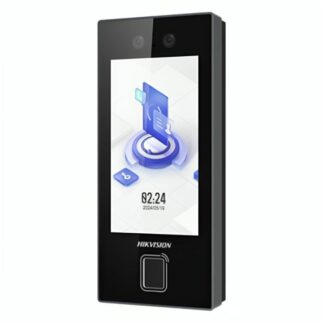 LECTOR BIOMETRICO DE RECONOCIMIENTO FACIAL HIKVISION DS-K1T344MBFWX-E1(O-STD) 2 MP  PANTALLA TÁCTIL / HUELLA 302921388 NEGRO